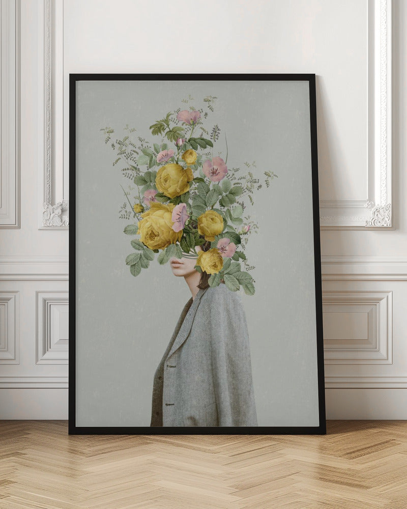Wall art Yellow bouquet