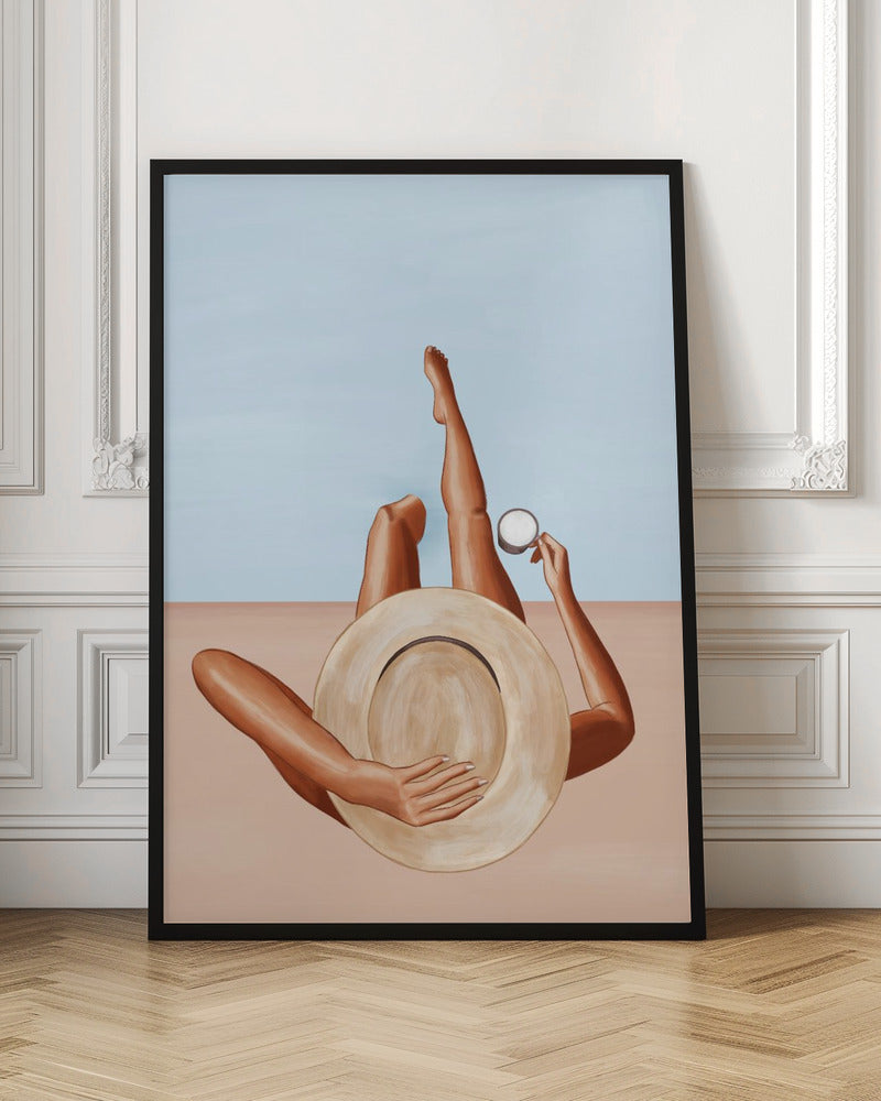 Wall art Poolside Girl