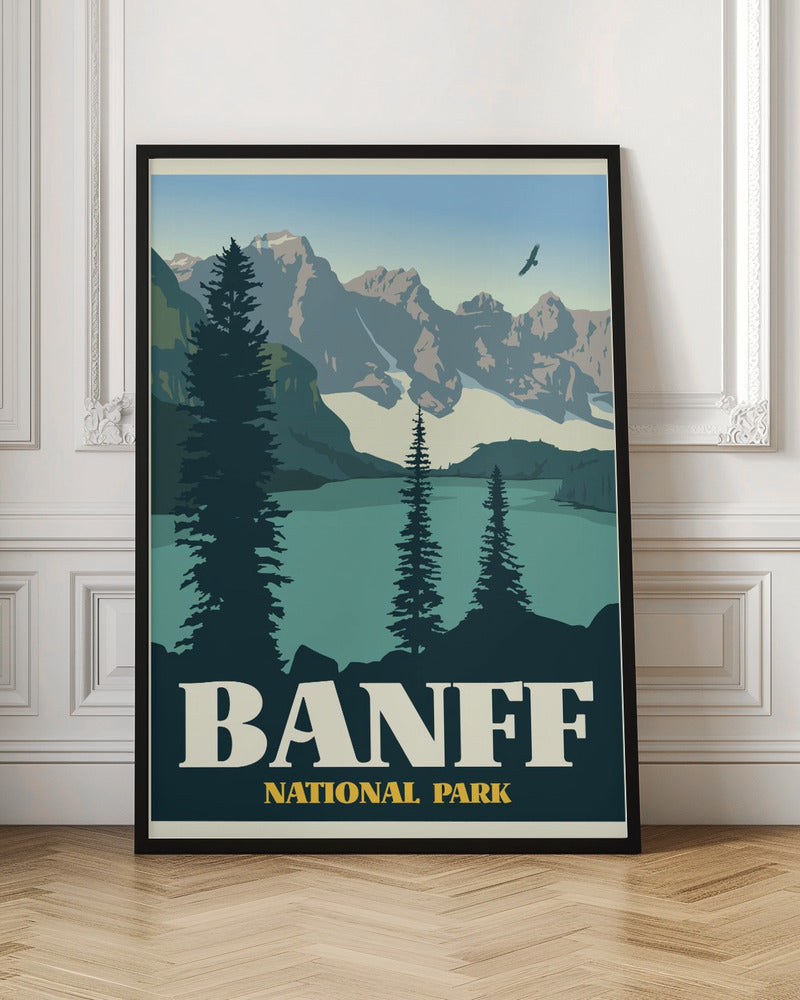 Wall art Banff National Park Travel Print