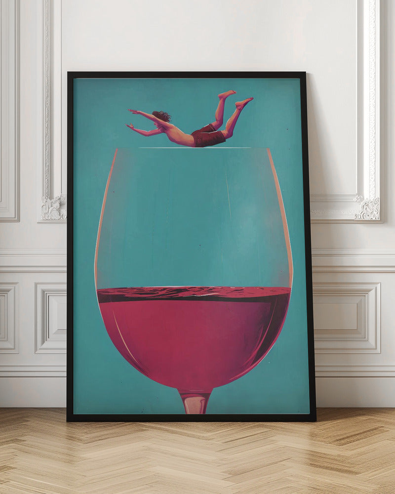 Wall art Wine Dive