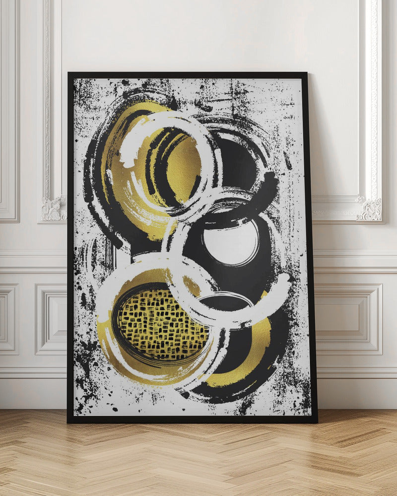 Wall art Abstract Painting No. 2 | gold