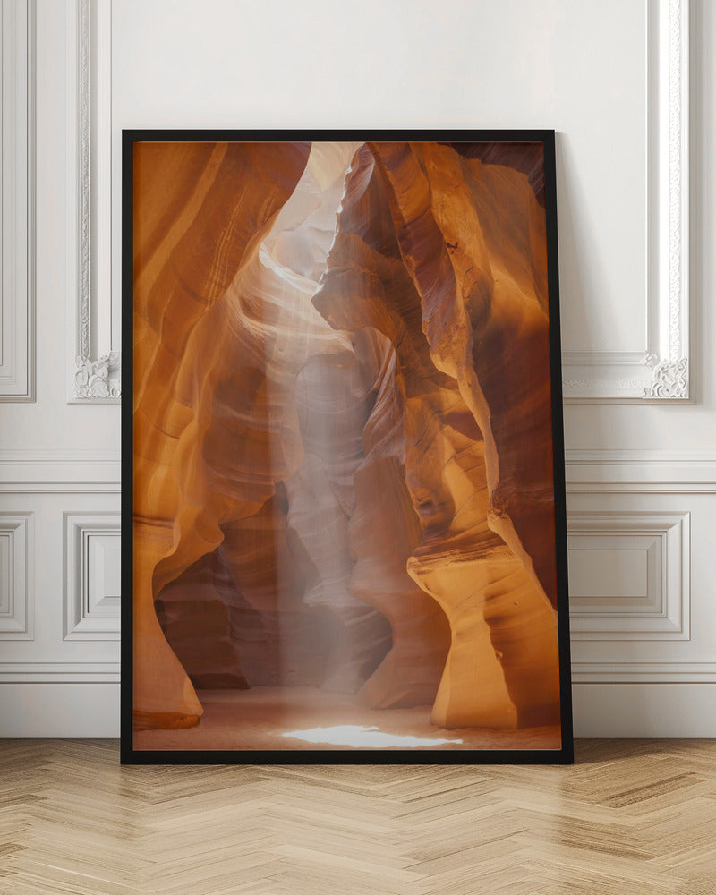 Wall art ANTELOPE CANYON Unique Lightbeam