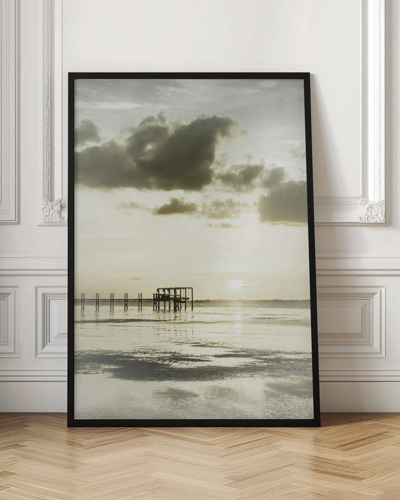 Wall art Vintage Bokeelia Sunset