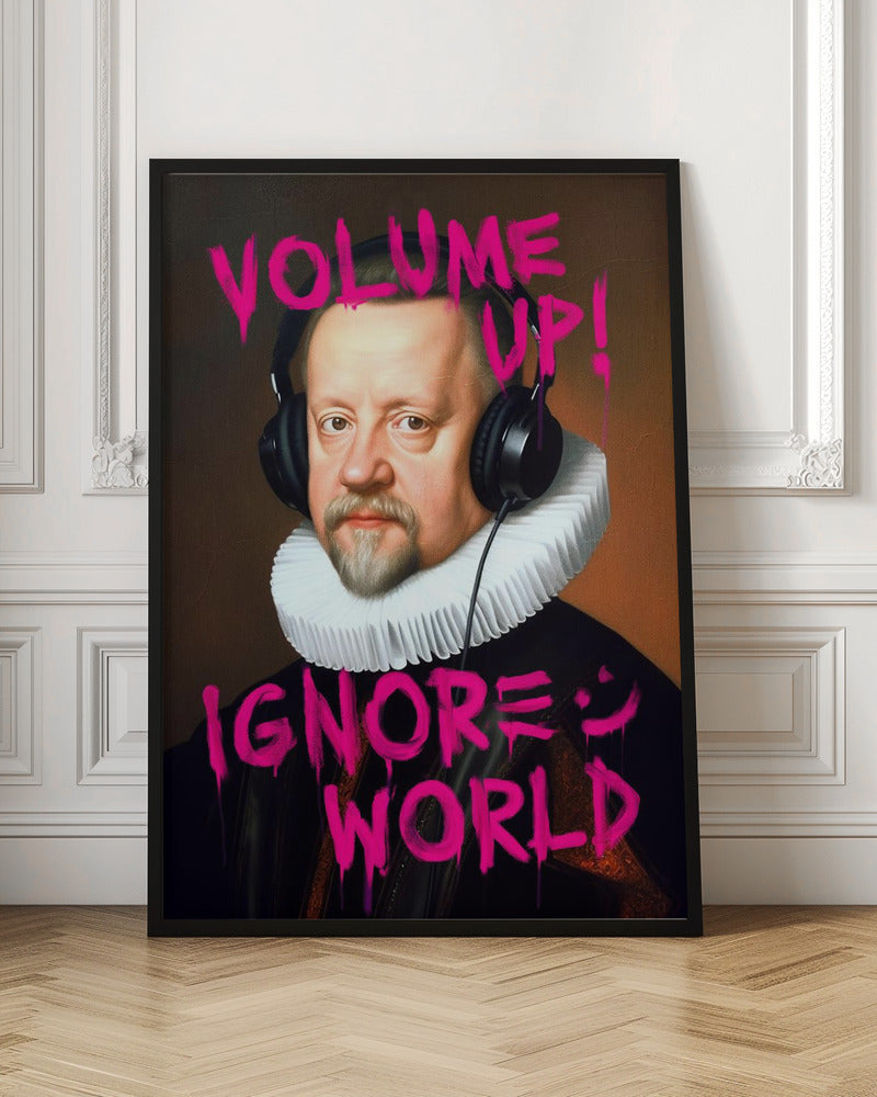 Volume Up Canvas Print