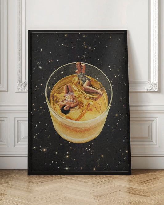 Wall art Whisky besties - On the rocks