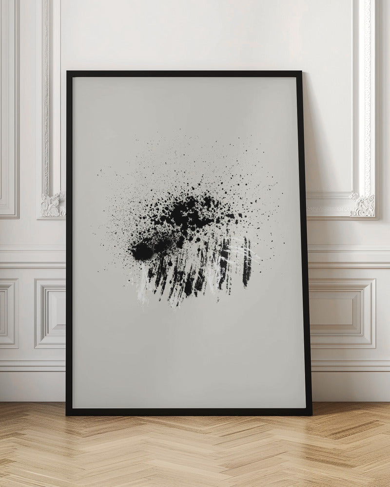 Wall art Brush splatters #3