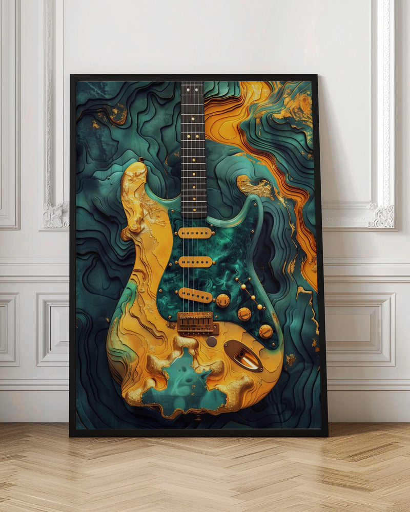 Music Guitar 1 Canvas Print