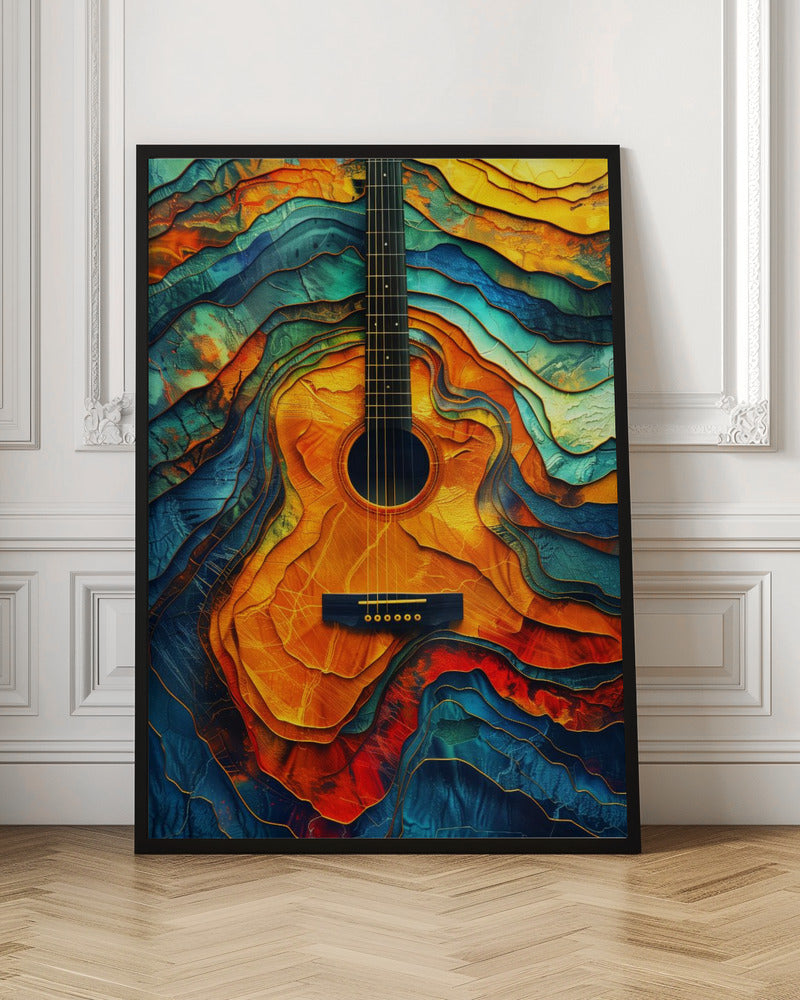 Music Guitar 6 Canvas Print