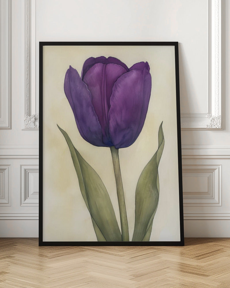 Wall art Purple Tulip 7