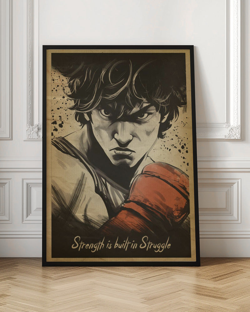 Wall art Strength Is Built In Struggle