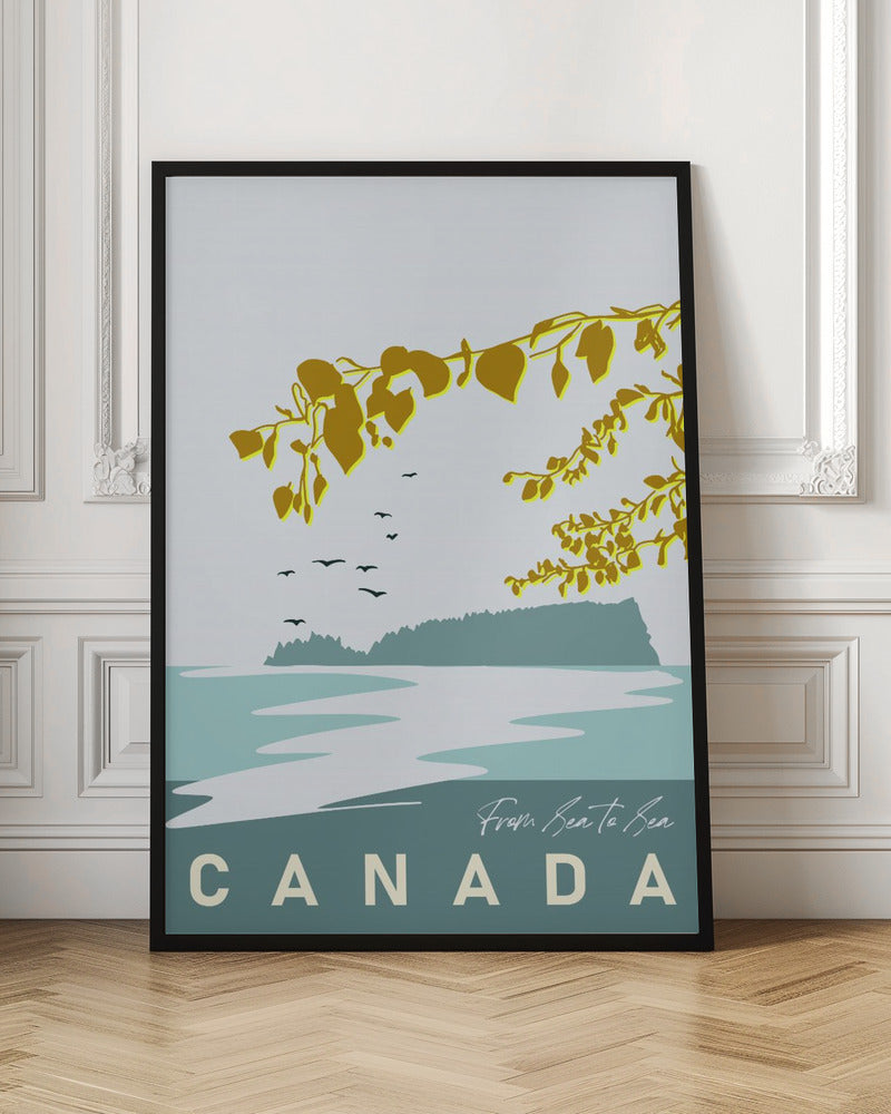 Wall art mellow anticipation Canadian Lakeland