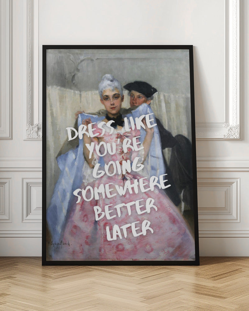 Wall art Dress for Success