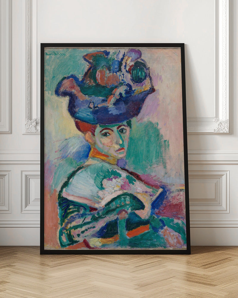 Wall art Woman With Hat