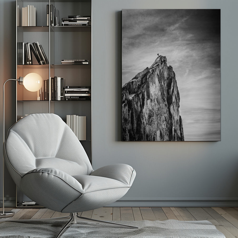 Wall Art Balancing between Earth and Sky