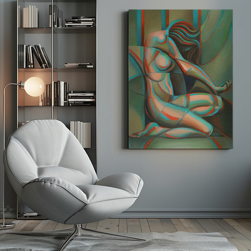 Wall art Anaglyphical Roundism - 12-05-22