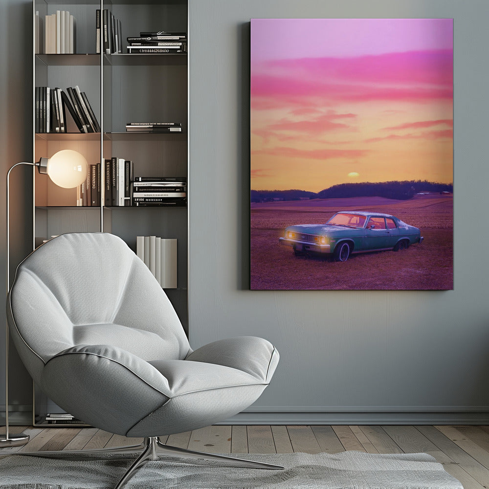 Wall art Serene View. Car Lover