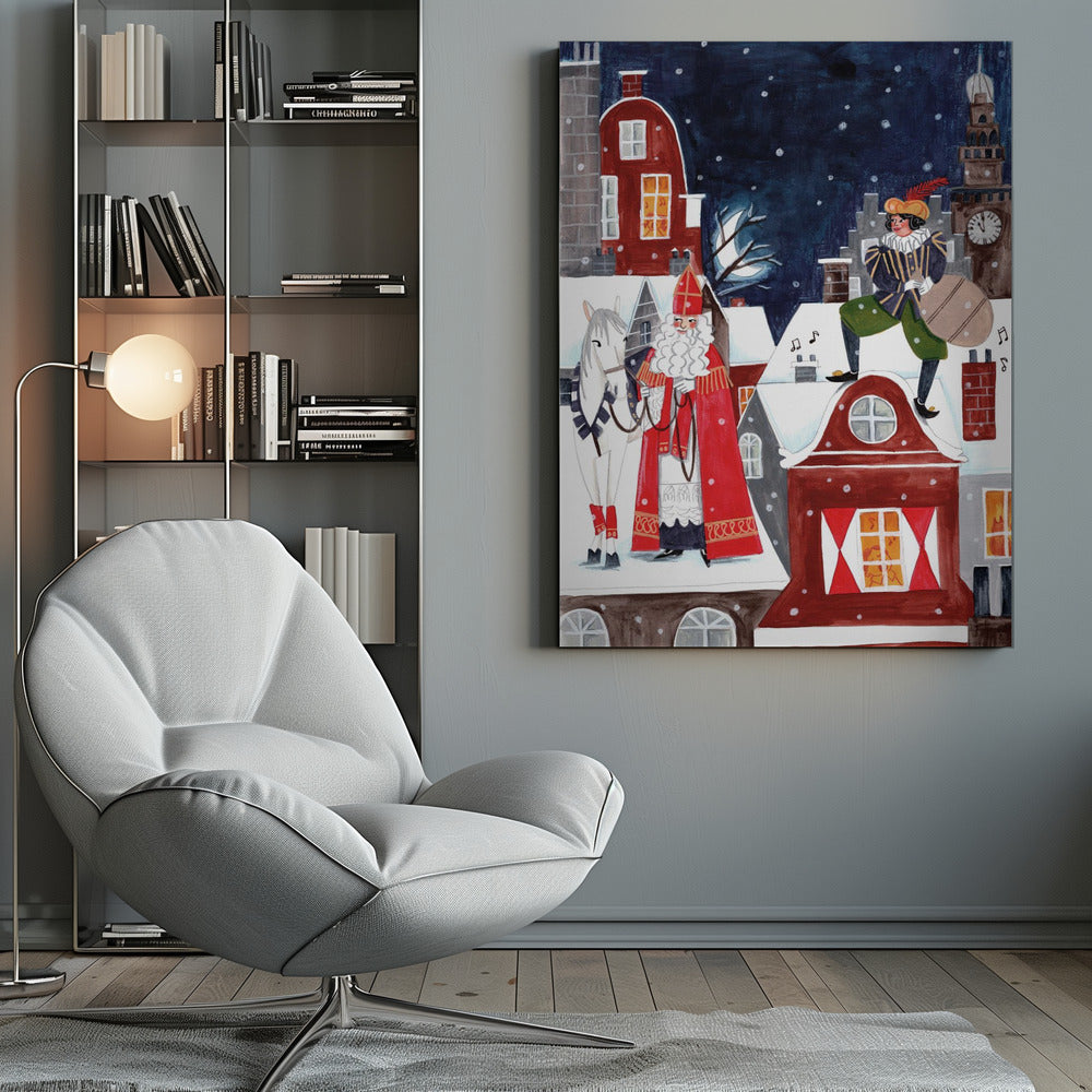 Wall art Saint Nicholas Canvas Print