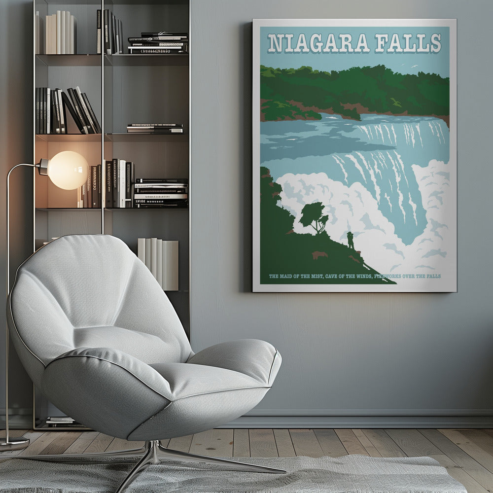Wall art Niagara FallsTravel Print