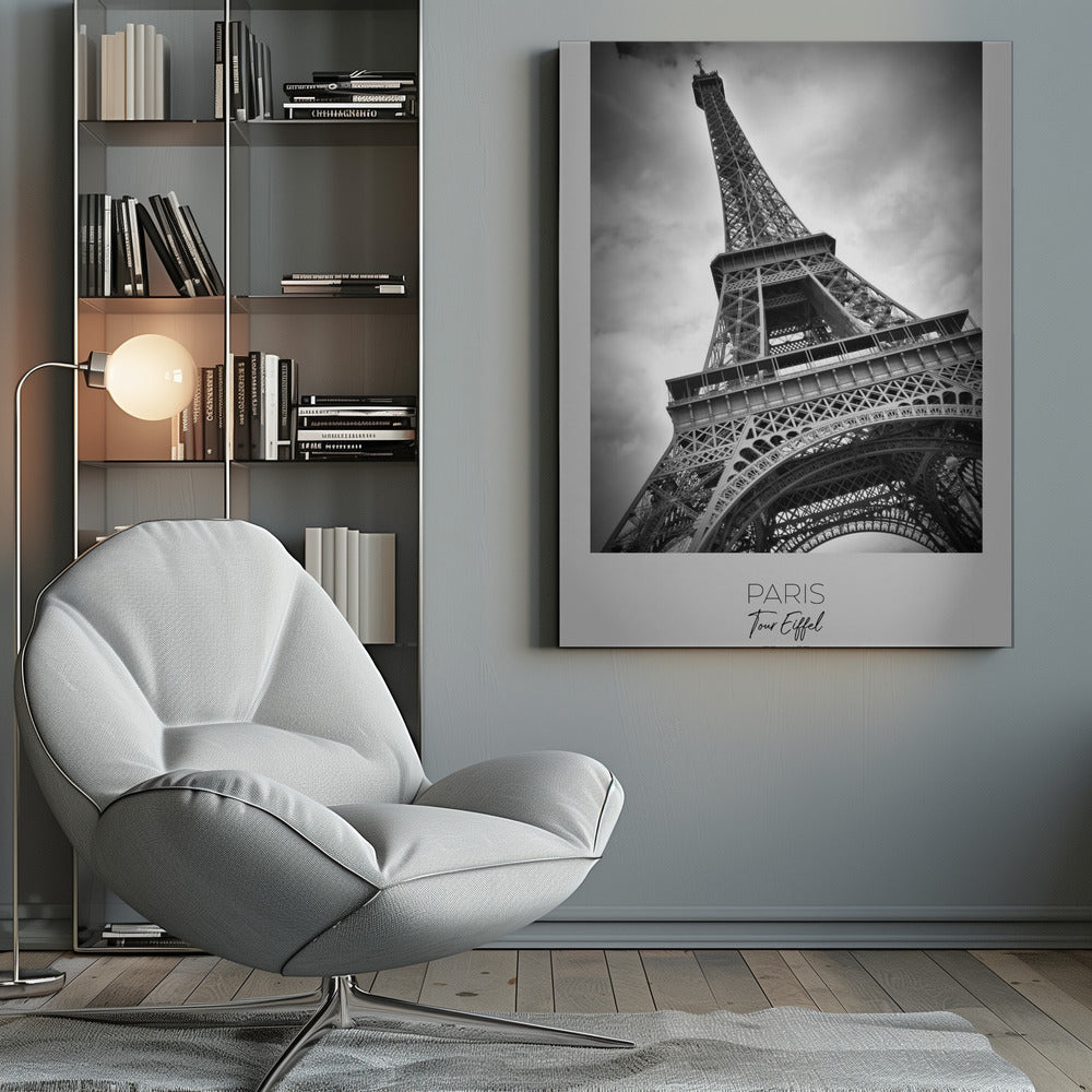 Wall art In focus: PARIS Eiffel Tower