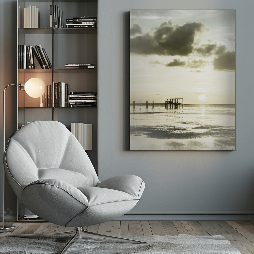 Wall art Vintage Bokeelia Sunset