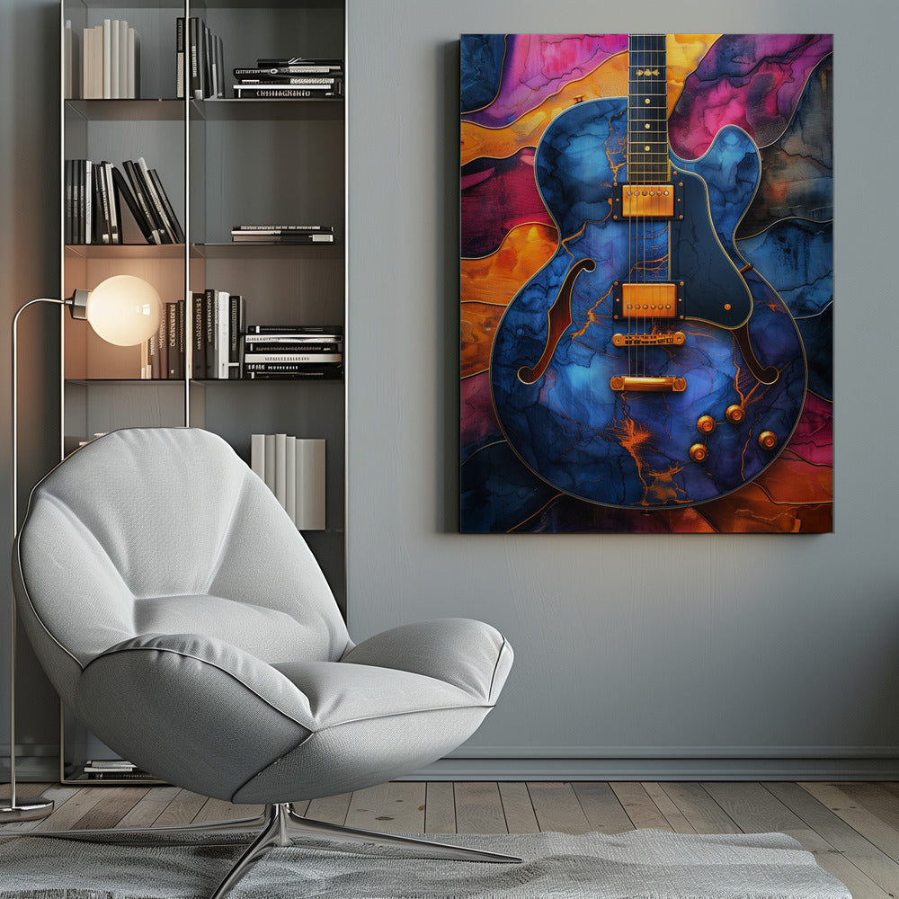 Music Guitar 5 Canvas Print