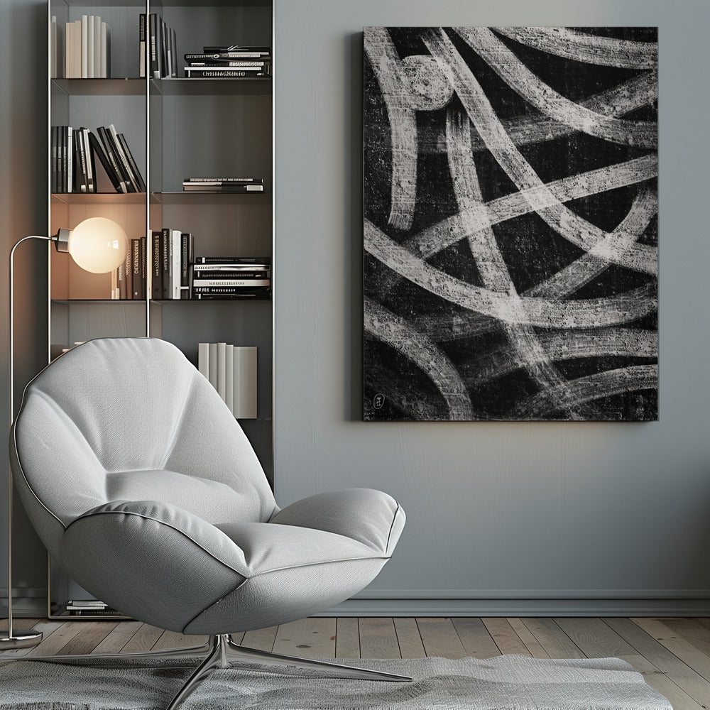 Wall art Field At Night