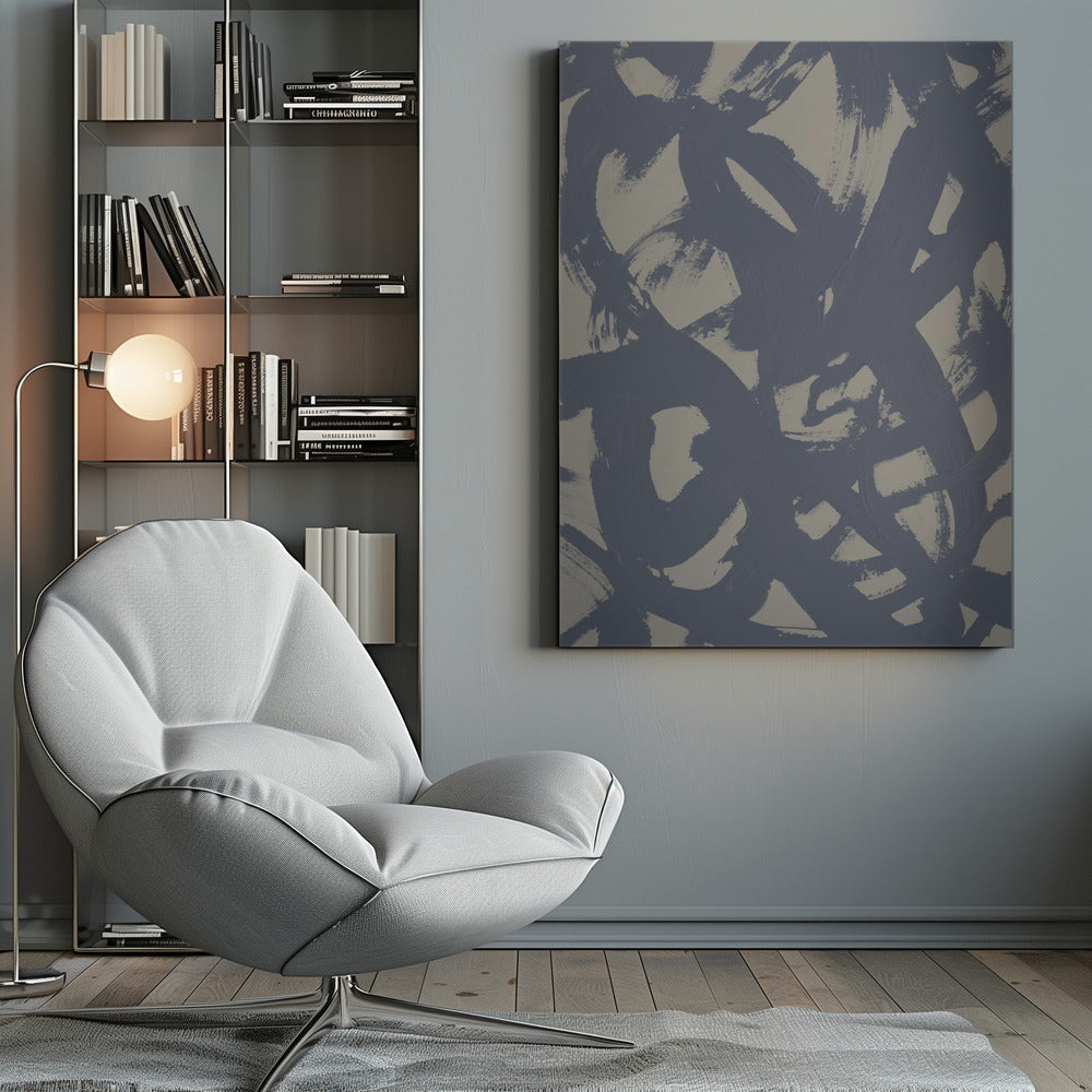 Wall art Abstract Brush Strokes 399X