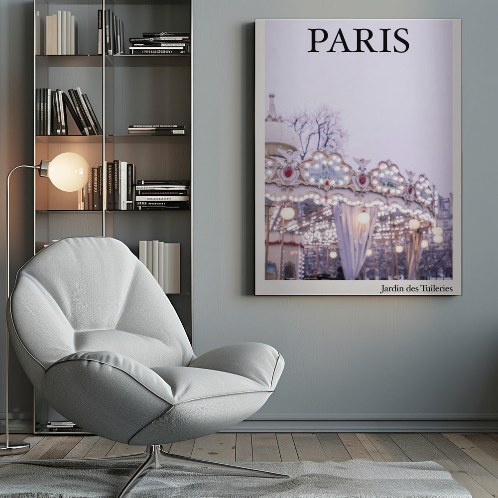 Wall art Parisjardin Ratioiso Canvas Print
