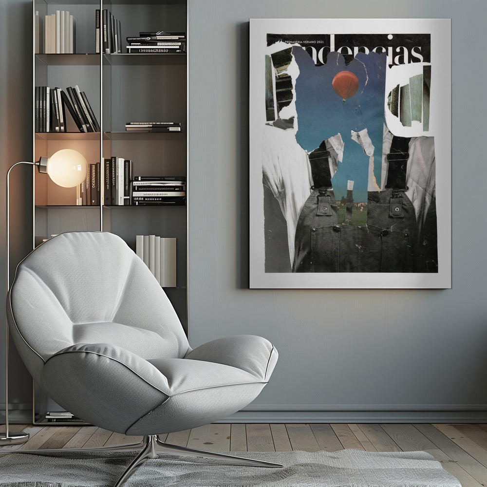 Wall art Abstract collage #3