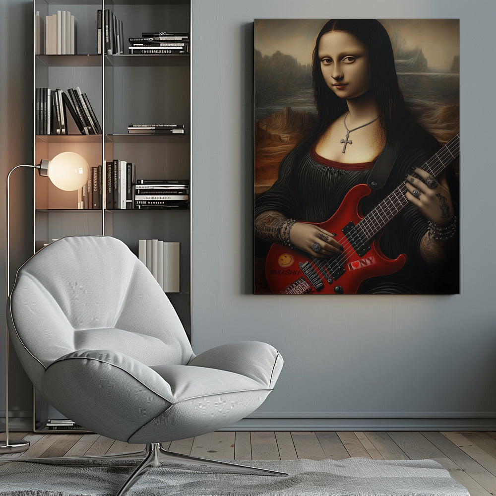Wall art Lisa Revamped Canvas Print