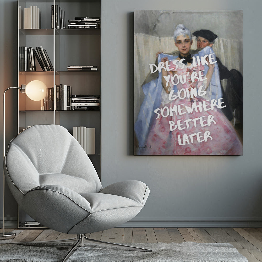 Wall art Dress for Success