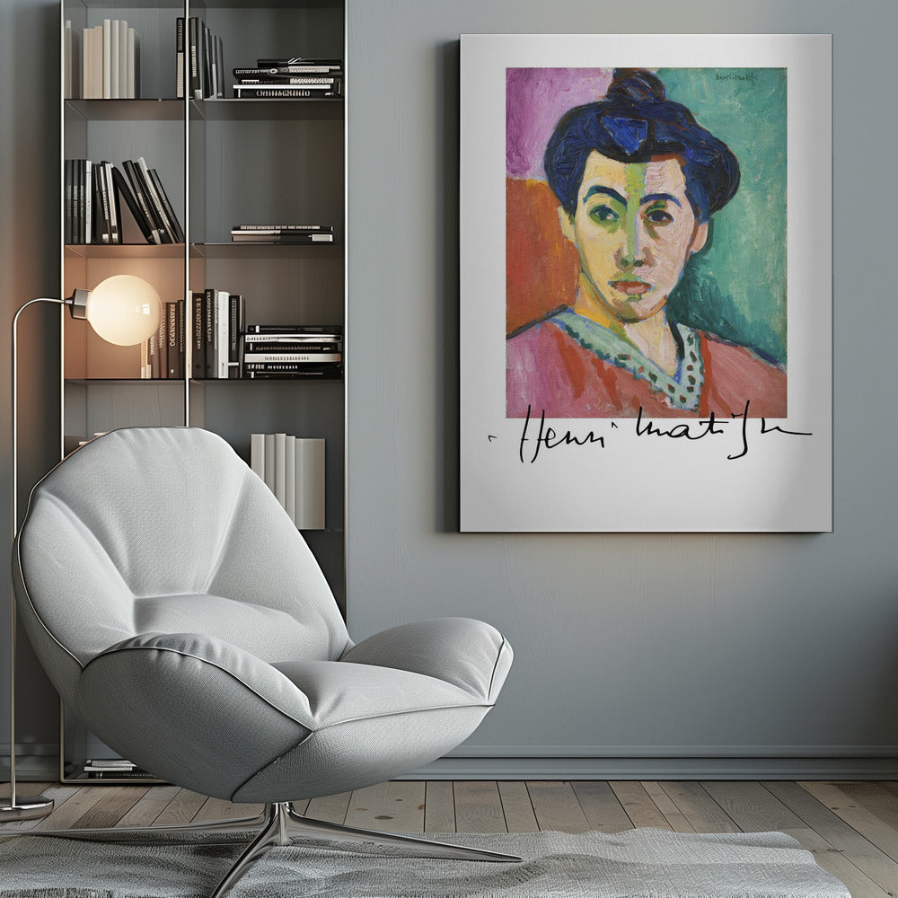 Wall art La Raie Verte With Signature