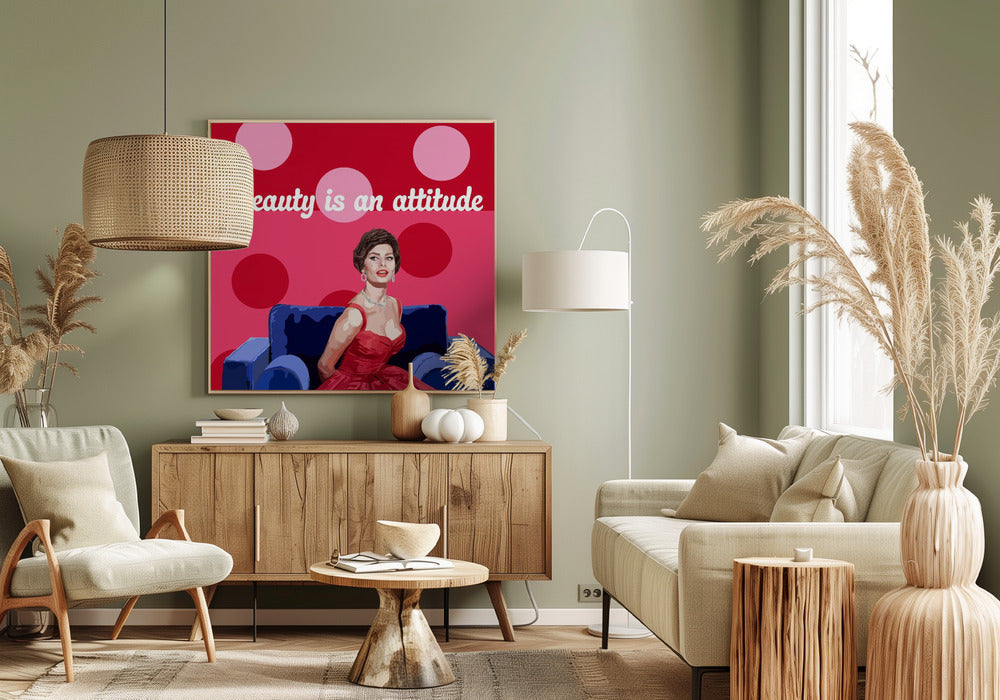 Wall art Beauty on the Couch