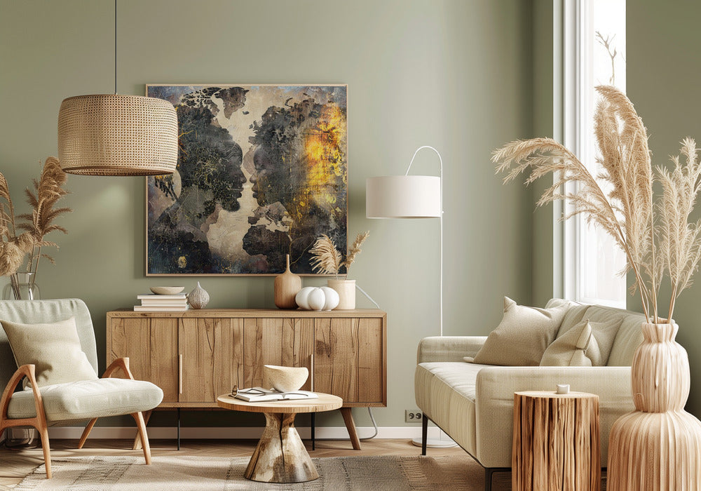 Wall art African Art Illustration Wallart 085