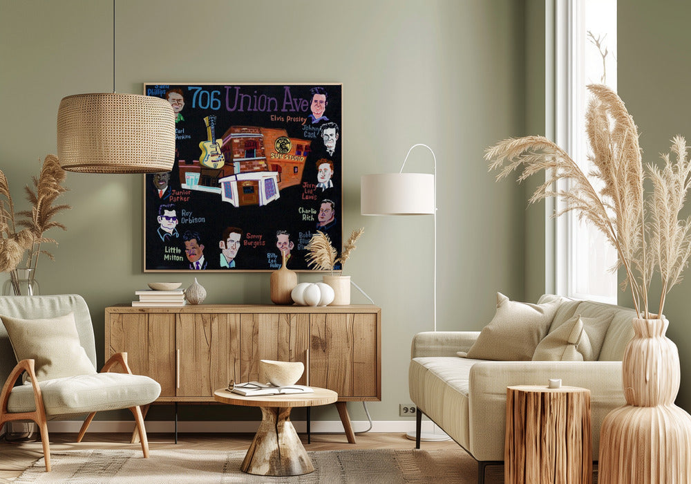 Wall art 706 Union Canvas Print