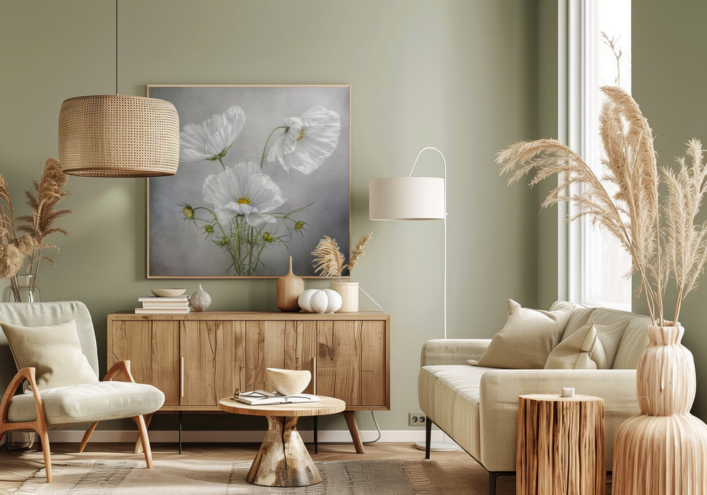 Wall Art Cosmos Charm Irises