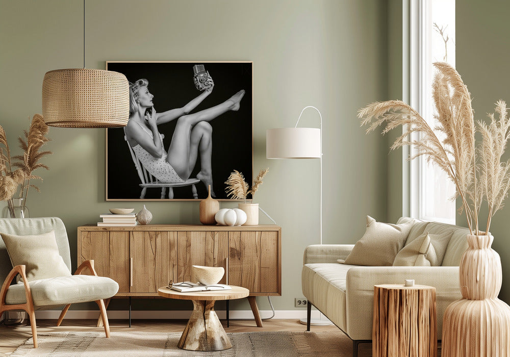 Wall art Vintage Selfie