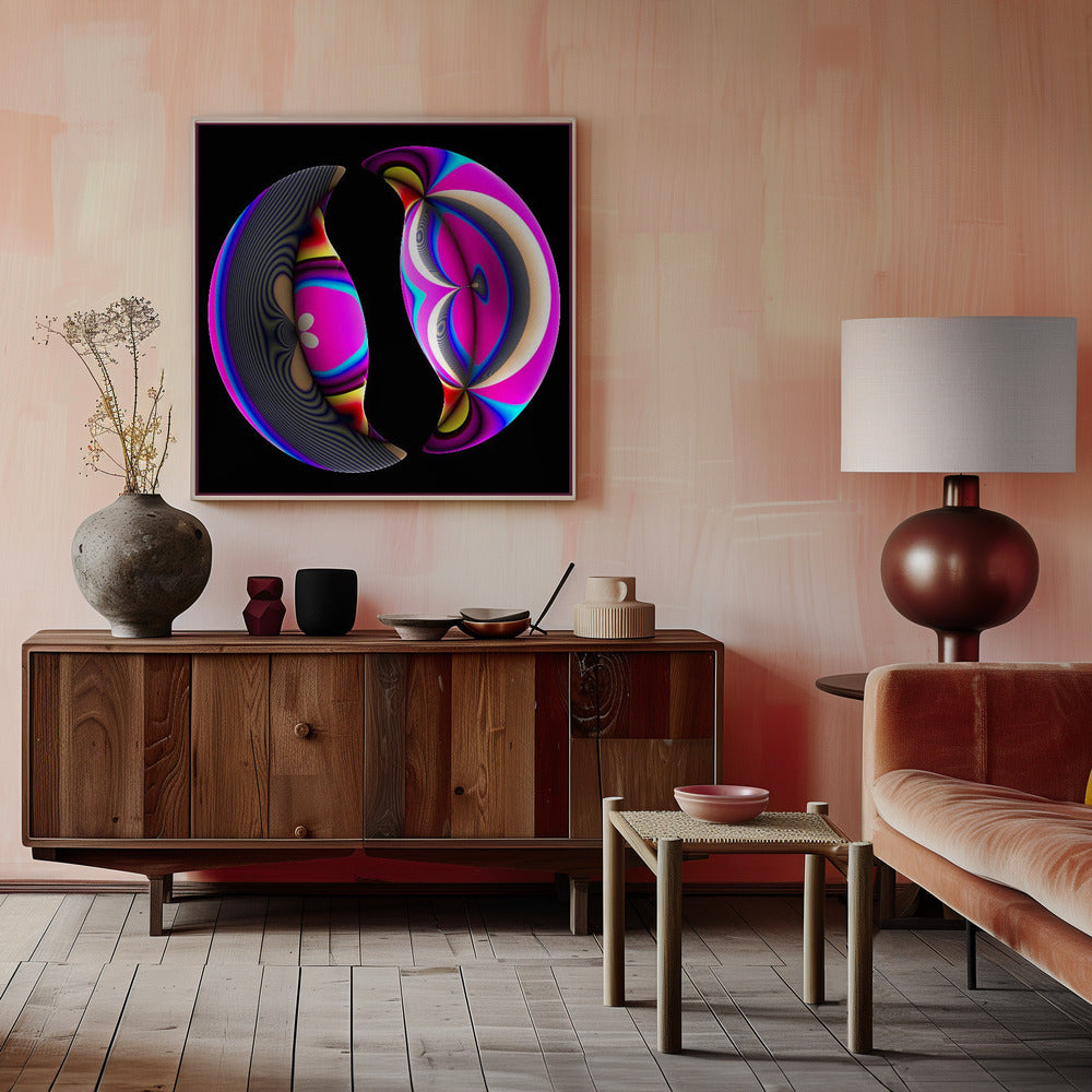 Wall Art Broken Mirror