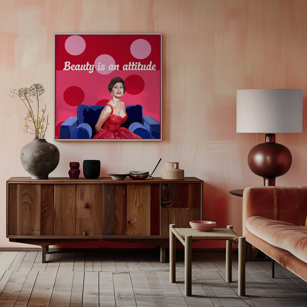 Wall art Beauty on the Couch