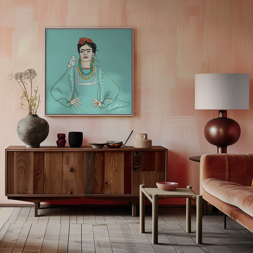 Wall art Frida