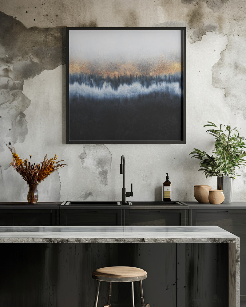 Wall Art Golden Horizon Abstract