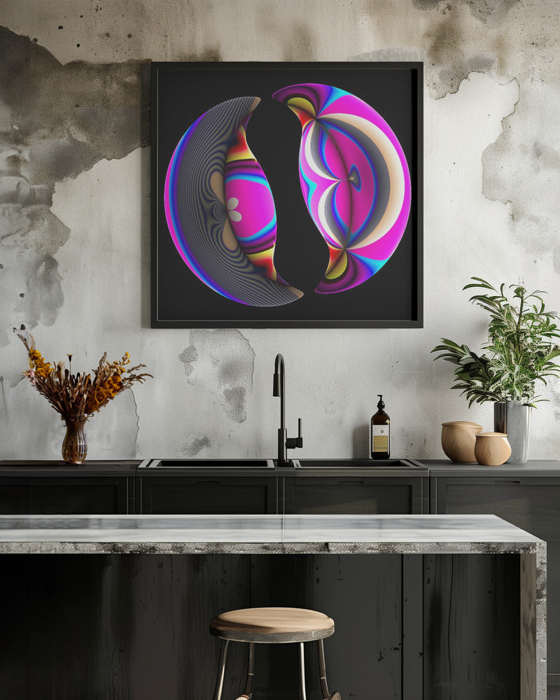 Wall Art Broken Mirror