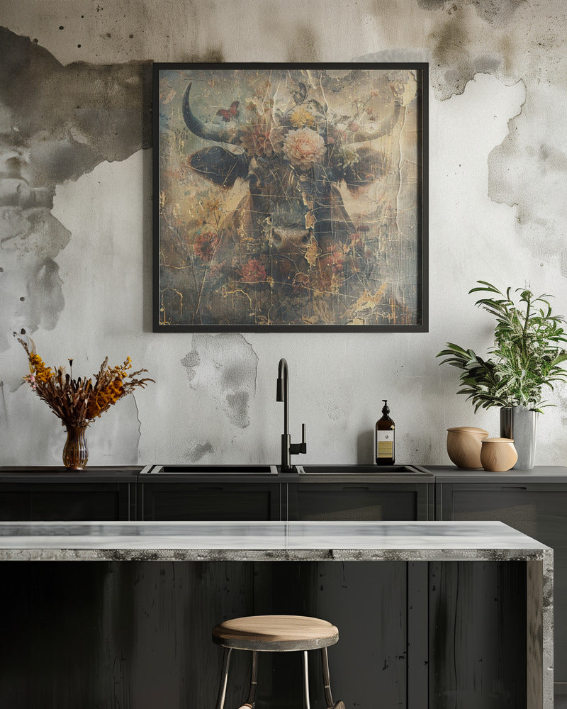 Wall art Floral Animals Vintage Art Illustration 10