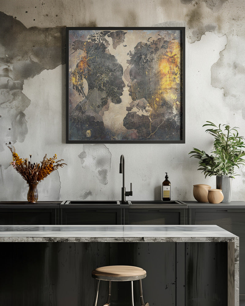 Wall art African Art Illustration Wallart 085