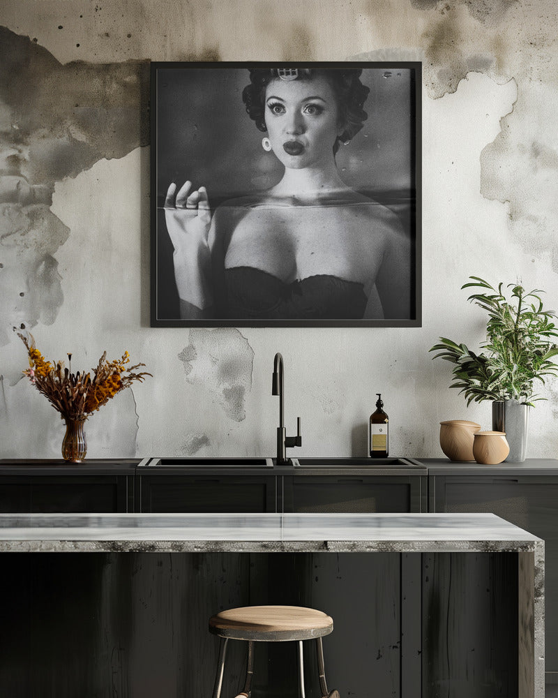 Wall art Not Drowning, waving