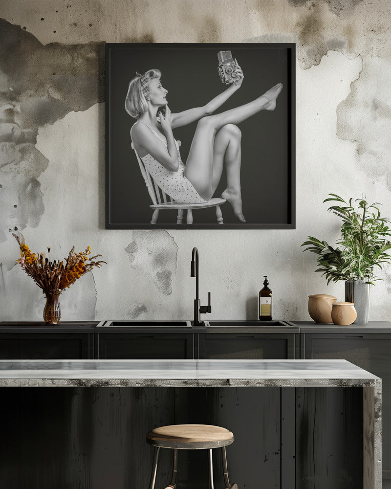 Wall art Vintage Selfie