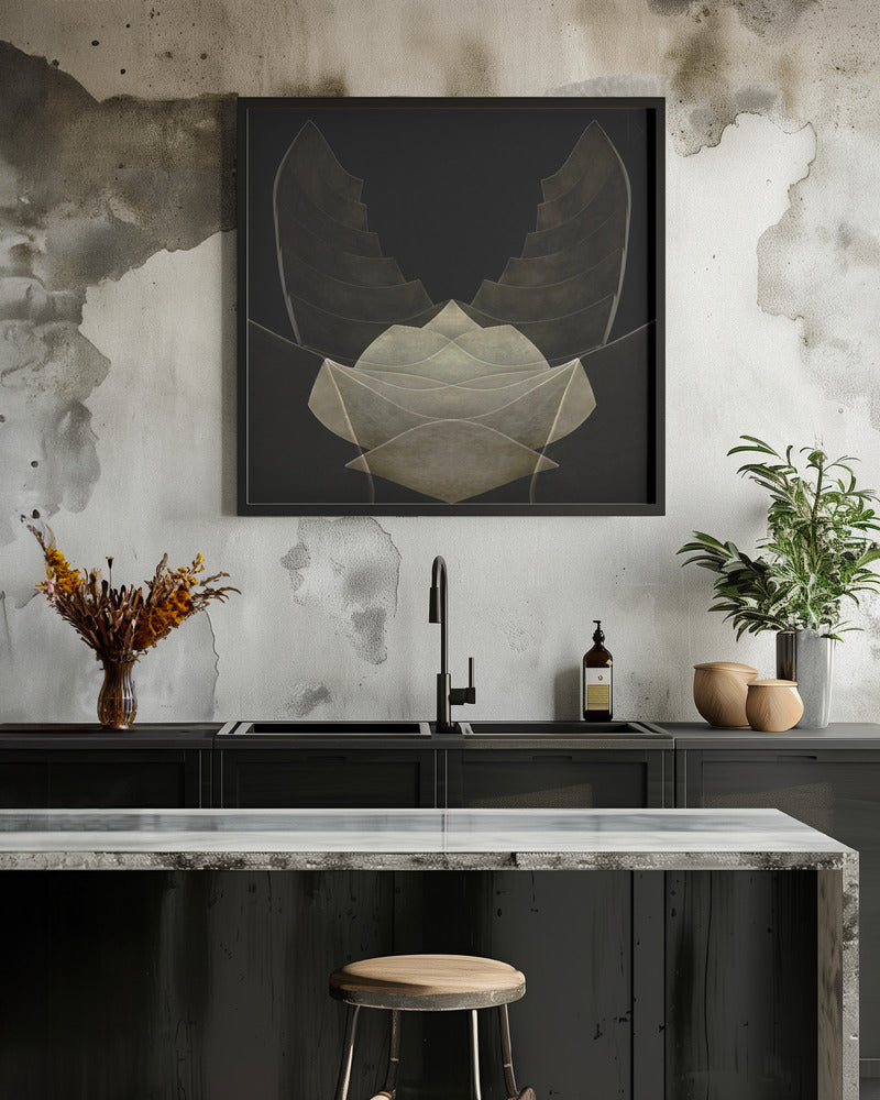 Wall art languishing thoughts