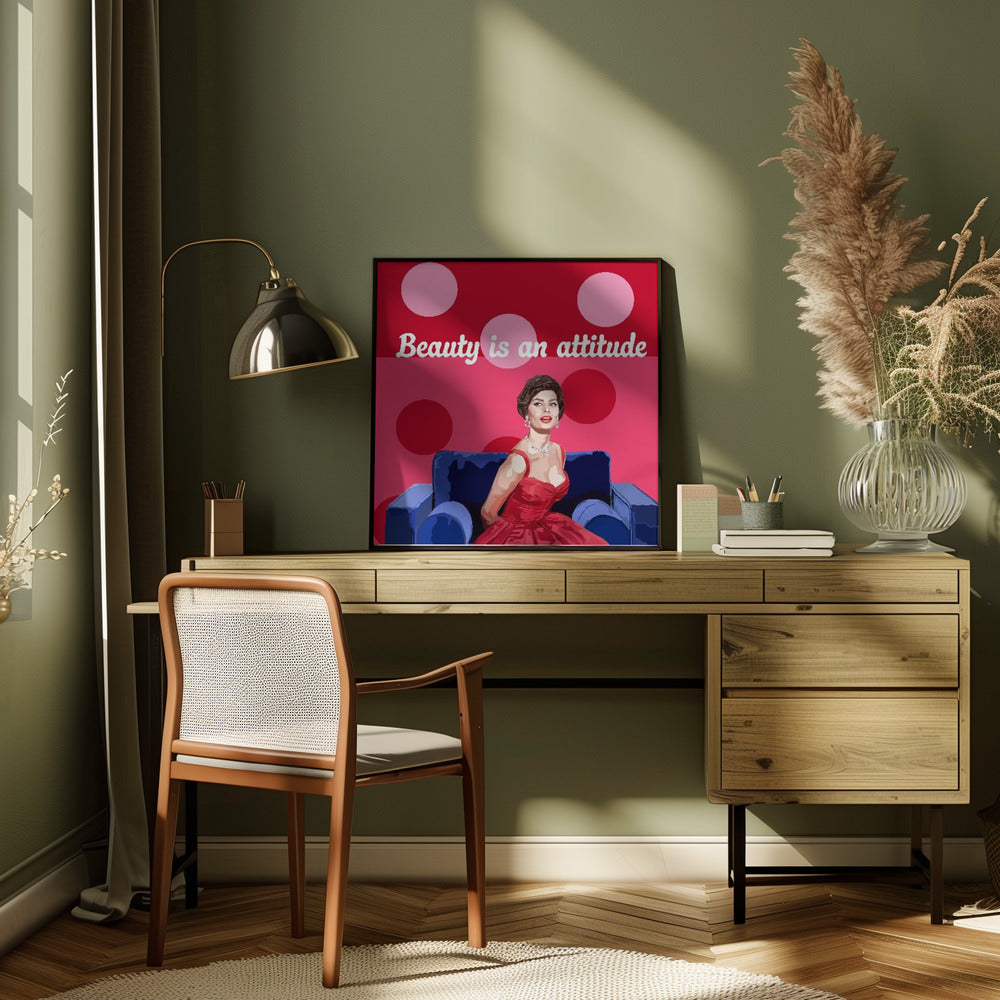 Wall art Beauty on the Couch