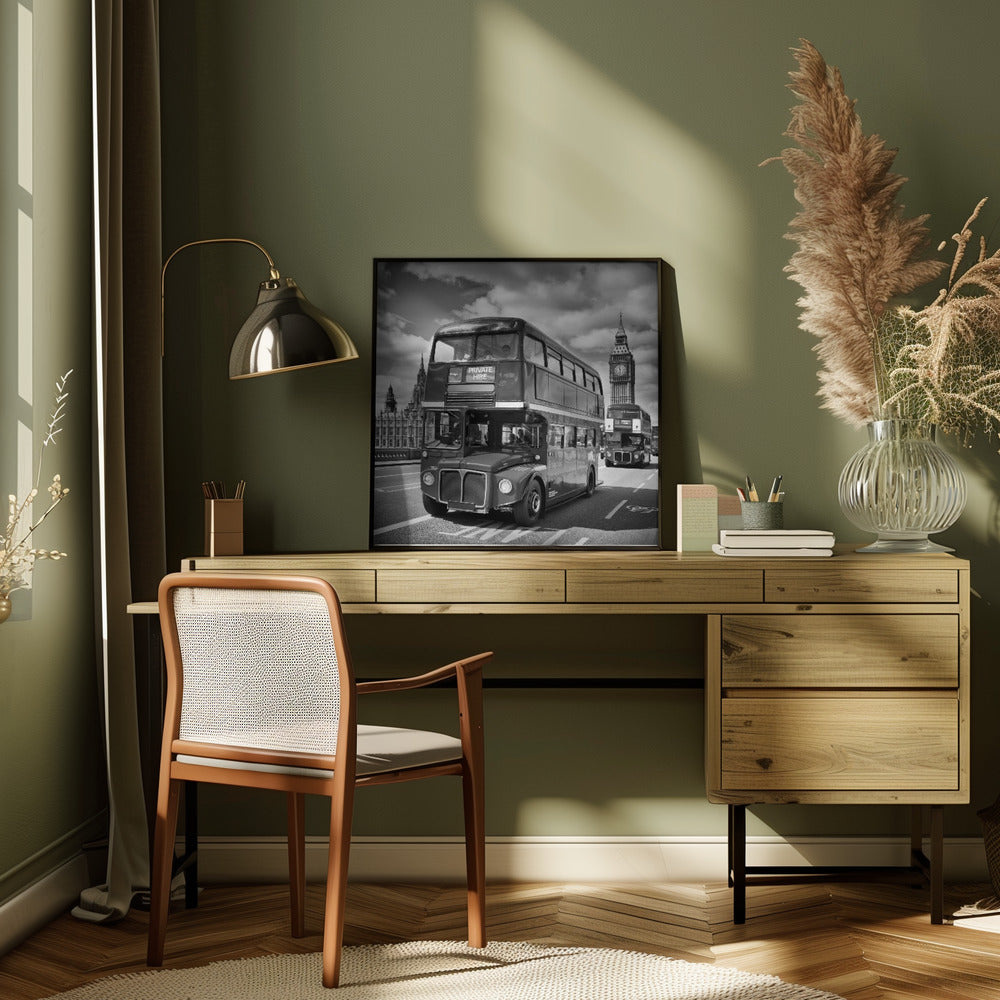 Wall art LONDON Classical Streetscene