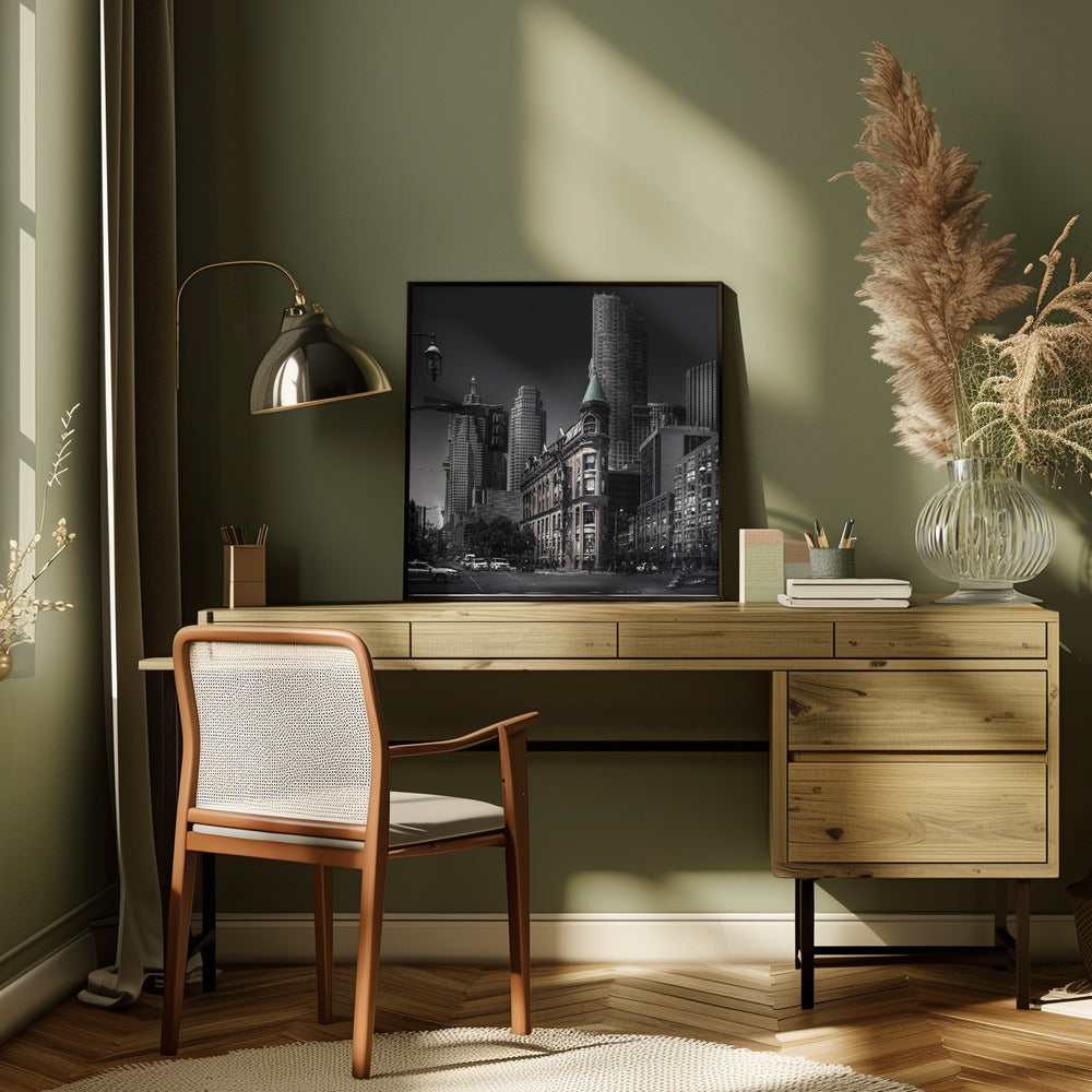 Wall art Canadian Flatiron Canvas Wall Art